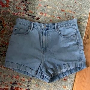 Gap Denim Mom Jean Shorts